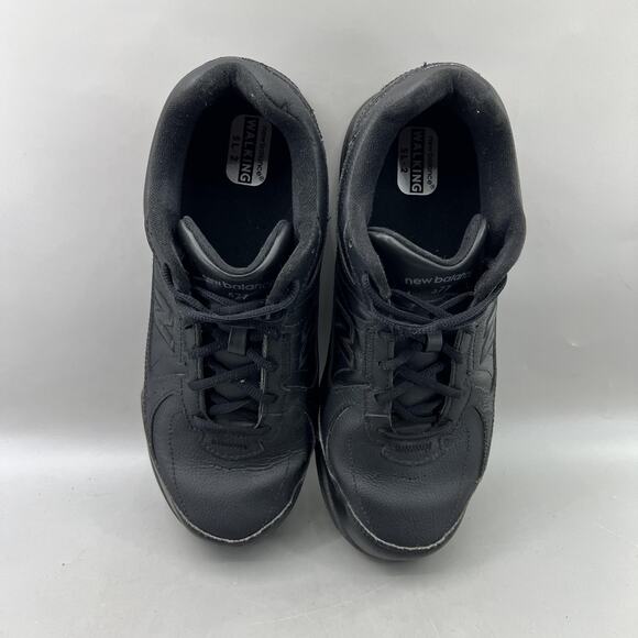 New Balance 577 Walking Shoes Men Size 10 EE Wide Black Leather Comfort Sneakers main image 4